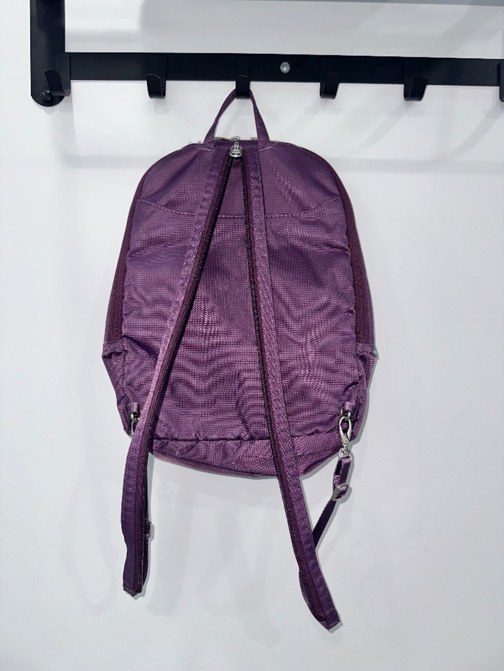 eBags Mini Backpack in Eggplant Purple - Picture 4 of 8